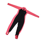 Maxbell Maxbell Kids Full Body Swimwear Long Sleeve Swimming Diving Wetsuit Girl XL Pink