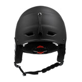 Maxbell Adult Unisex Ski Helmet Snowboarding Winter Sports Protective Cap M Black - Aladdin Shoppers