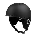 Maxbell Adult Unisex Ski Helmet Snowboarding Winter Sports Protective Cap L Black - Aladdin Shoppers