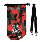 Maxbell Maxbell 10L Camo Waterproof Dry Bag Sack for Kayaking Camping Rafting Orange Camo