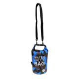 Maxbell 10L Camo Waterproof Dry Bag Sack for Kayaking Camping Rafting Blue Camo - Aladdin Shoppers