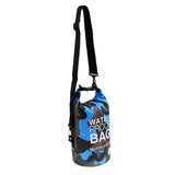 Maxbell 10L Camo Waterproof Dry Bag Sack for Kayaking Camping Rafting Blue Camo - Aladdin Shoppers