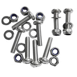 Maxbell Maxbell 8 Pieces Durable Stainless Steel Kayak Canoe Boat Screws Bolt Nuts Hardware Kit M6