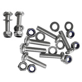 Maxbell Maxbell 8 Pieces Durable Stainless Steel Kayak Canoe Boat Screws Bolt Nuts Hardware Kit M6