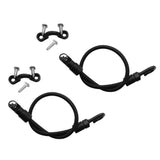 Maxbell 2 Pieces Marine Boat Fishing Rod Tamer Strap Holder Deck Mount Connector 12" - Aladdin Shoppers