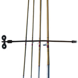 Maxbell 2 Pieces Marine Boat Fishing Rod Tamer Strap Holder Deck Mount Connector 12" - Aladdin Shoppers