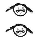 Maxbell 2 Pieces Marine Boat Fishing Rod Tamer Strap Holder Deck Mount Connector 12" - Aladdin Shoppers