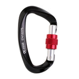 Maxbell Maxbell 25KN Carabiner Screw Lock Keychain Clip Hook Buckle Karabiner for Rock Climbing Tree Arborist Rappelling Rescue