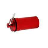 Maxbell Airtight Pill Box Case Holder Container Alloy Capsule Bottle Keychain Red - Aladdin Shoppers