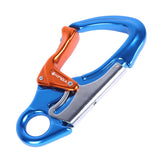 Maxbell Maxbell Double Action Mountaineering Rock Climbing Carabiner Clip 30KN Blue & Orange