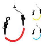 Maxbell Maxbell Surfboard SUP Kayak Coil Paddle Leash Diving Accessories Lanyard Cord blue