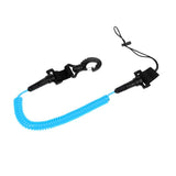 Maxbell Maxbell Surfboard SUP Kayak Coil Paddle Leash Diving Accessories Lanyard Cord blue