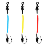 Maxbell Maxbell Surfboard SUP Kayak Coil Paddle Leash Diving Accessories Lanyard Cord blue