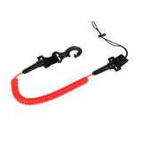 Maxbell Maxbell Surfboard SUP Kayak Coil Paddle Leash Diving Accessories Lanyard Cord red