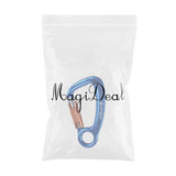Maxbell Maxbell 30KN D Shape Auto Self Locking Carabiner Outdoor Climbing Equipment Blue