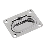 8 Pieces Stainless Steel Hatch Lift Handle/ Latch Flush Mount Boat Marine