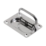 8 Pieces Stainless Steel Hatch Lift Handle/ Latch Flush Mount Boat Marine