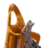 Maxbell Climbing Chest Ascender Riser for Vertical Rope Climbing Arborist Gold - Aladdin Shoppers