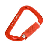 Maxbell 30KN Rock Climbing D Shape Auto Self Locking Twist Gate Carabiner Orange - Aladdin Shoppers