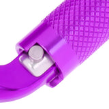 Maxbell 30KN Rock Climbing D Shape Auto Self Locking Twist Gate Carabiner Purple - Aladdin Shoppers