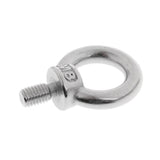 Maxbell Stainless Steel DIN580 Machine Shoulder Lift Eye Bolt Marine M6x11mm&M8x13mm