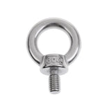 Maxbell Stainless Steel DIN580 Machine Shoulder Lift Eye Bolt Marine M6x11mm&M8x13mm