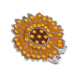 Maxbell Maxbell Alloy Sunflower Golf Hat Clip with Magnetic Ball Marker Golf Accessories