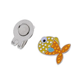 Maxbell Alloy Fish Golf Hat / Cap Clip with Magnetic Ball Marker Golf Accessories - Aladdin Shoppers