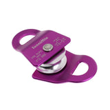 Maxbell 20KN General Purpose Mobile Pulley for Rock Climbing Caving 12mm Rope Purple - Aladdin Shoppers