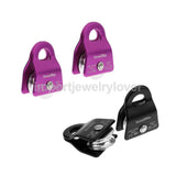 Maxbell 2 Pieces 20KN General Purpose Mobile Pulley Rock Climbing Rope Access Purple - Aladdin Shoppers