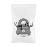 Maxbell 20KN General Purpose Mobile Pulley for Rock Climbing Caving 12mm Rope Black - Aladdin Shoppers