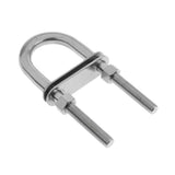 Maxbell Stainless Steel Bow/Stern U-Bolt Rigging+Fuel Breather Vent - Boat Gas Tank