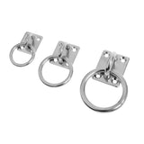 Maxbell Marine Boat Square Pad Eye Plate Eye Hook With Ring 304 Stainless Steel 5mm - Aladdin Shoppers