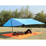 Maxbell Portable Camping Awning Canopy Sun Shade Tent Tarp Rain Shelter M Green - Aladdin Shoppers