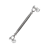 Maxbell Stainless Steel Rigging Screw Closed Body Jaw/Jaw Turnbuckle Tensioner M6 - Aladdin Shoppers