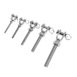 Maxbell Stainless Steel Jaw Open Bolt & Nut Replacement Turnbuckle Rigging Screw M5 - Aladdin Shoppers