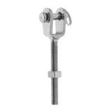 Maxbell Stainless Steel Jaw Open Bolt & Nut Replacement Turnbuckle Rigging Screw M5 - Aladdin Shoppers