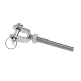 Maxbell Stainless Steel Jaw Open Bolt & Nut Replacement Turnbuckle Rigging Screw M5 - Aladdin Shoppers