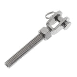 Maxbell Stainless Steel Jaw Open Bolt & Nut Replacement Turnbuckle Rigging Screw M10 - Aladdin Shoppers