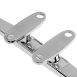 4x Marine 316 Stainless Steel Heavy Duty Hollow Base Boat Rope Cleat 8 inch