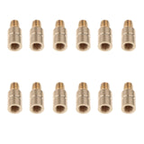 Maxbell 72 Pieces Weight Screw Arrow Point Inserts Archery 25 grains