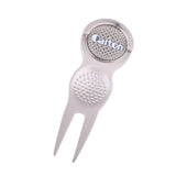 Maxbell Golf Divot Repair Tool with Detachable Magnetic Golf Ball Marker Silver - Aladdin Shoppers