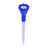 Maxbell 5 Pieces 80mm Plastic Golf Tees with Rubber Cushion Top Golfer Tool Blue - Aladdin Shoppers