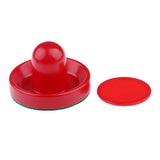 Maxbell Maxbell Sets of Two Air Hockey Pushers Strikers Goalies Plus Four Pucks  M Red