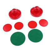 Maxbell Maxbell Sets of Two Air Hockey Pushers Strikers Goalies Plus Four Pucks  M Red