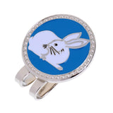 Maxbell Golf Hat Clip Magnetic with Golf Ball Marker Chinese Zodiac Hare - Aladdin Shoppers