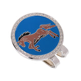 Maxbell Golf Hat Clip Magnetic with Golf Ball Marker Chinese Zodiac Horse