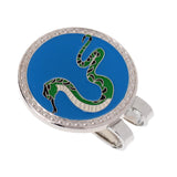 Maxbell Maxbell Golf Hat Clip Magnetic with Golf Ball Marker Chinese Zodiac Snake