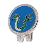 Maxbell Golf Hat Clip Magnetic with Golf Ball Marker Chinese Zodiac Snake - Aladdin Shoppers