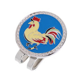 Maxbell Golf Hat Clip Magnetic with Golf Ball Marker Chinese Zodiac Cock - Aladdin Shoppers